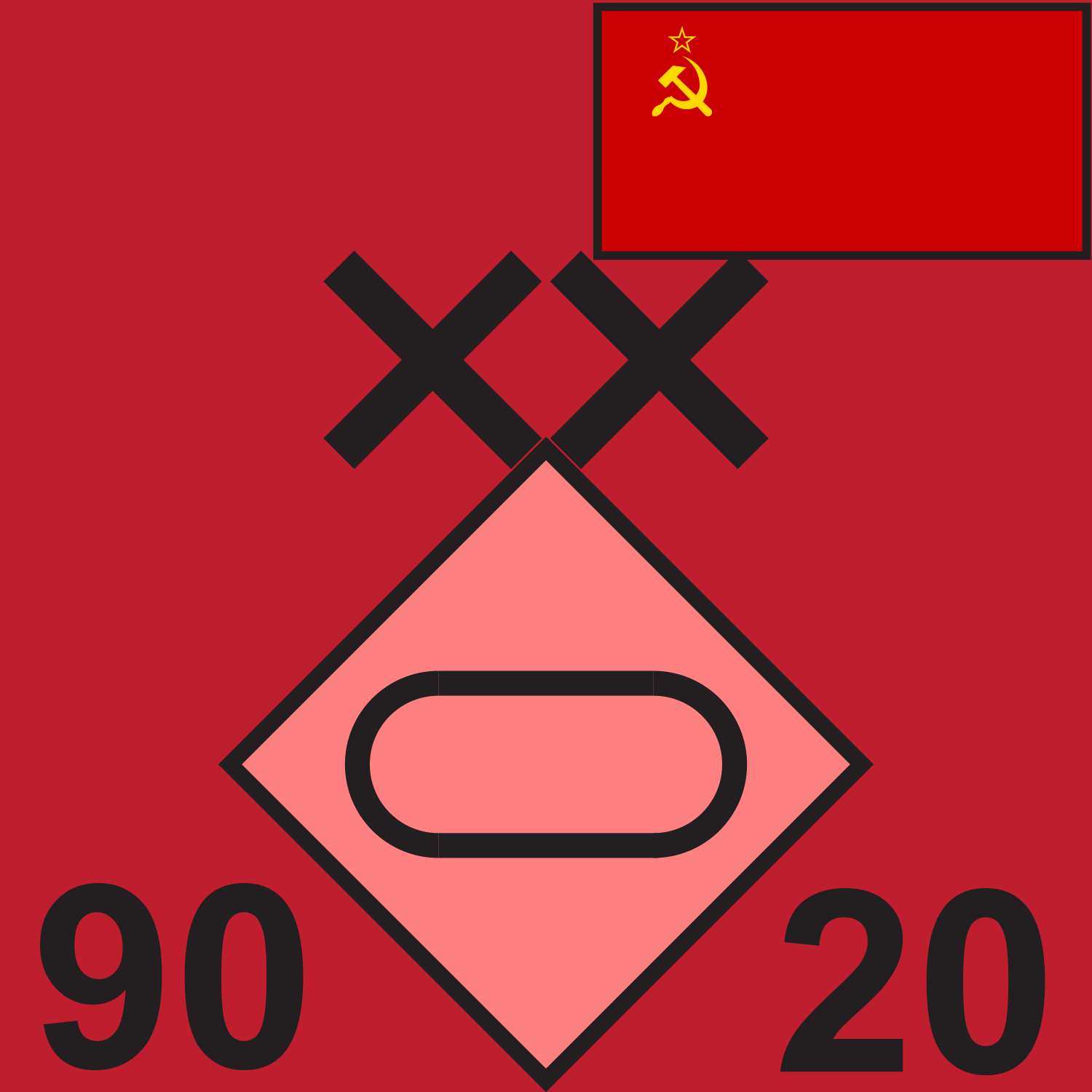 RED SOV 90 TD 1989
